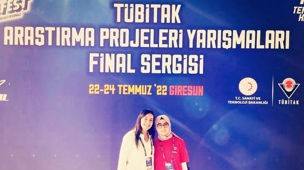 TÜBİTAK Lise Öğrencileri İklim Değişikliği Araştırma Projeleri Yarışması Türkiye Finallerinde Türkiye İkincisi olduk.