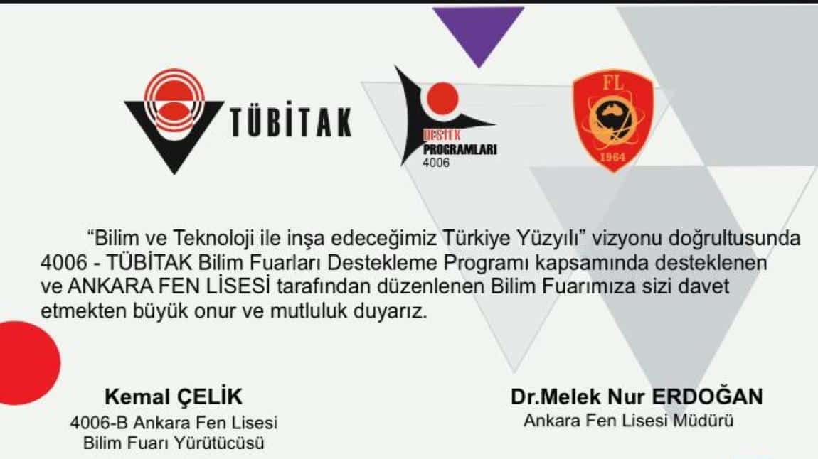 TÜBİTAK 4006-B BİLİM FUARI