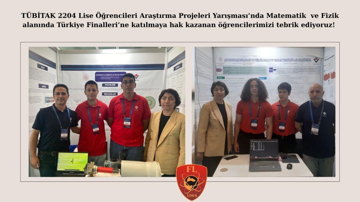 TÜBİTAK 2204 LİSE ÖĞRENCİLERİ ARAŞTIRMA PROJESİ FİNALİ 